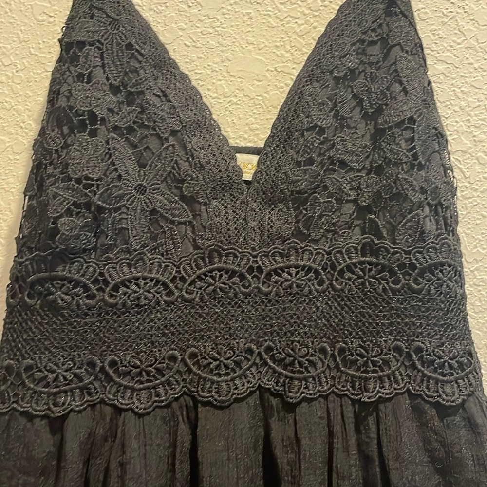 Cute ☺️ Black Maxi  Dress